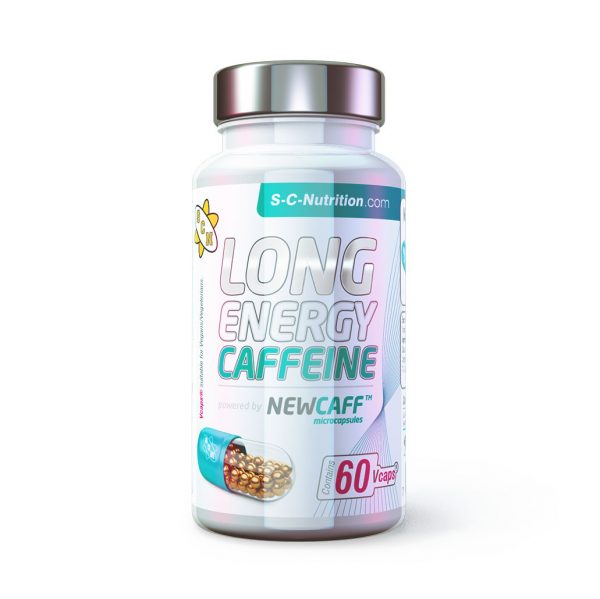 Long energy caffeine, the 4-hour caffeine image by S-C-Nutrition.