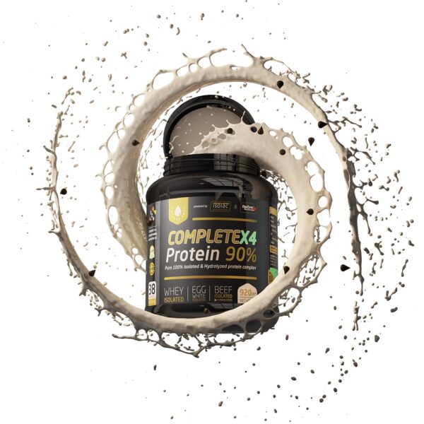 Isolated 100% & hydrolyzed beef, egg and whey protein CompleteX4-100% image by S-C-Nutrition.