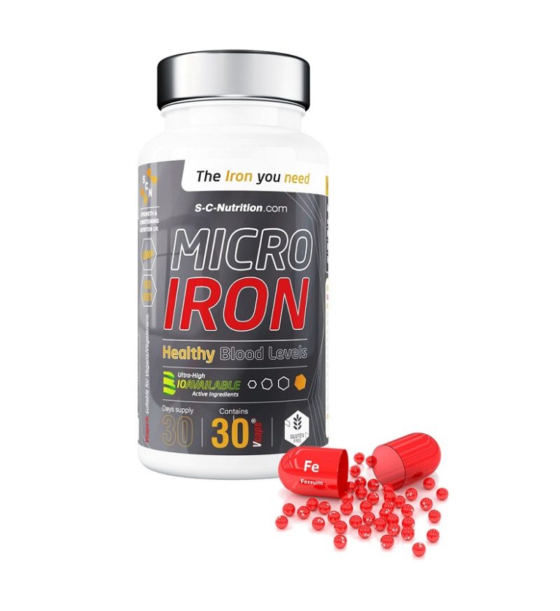 Microencapsulated Iron & Vitamin B12 Formula Microiron LipoFer™ image by S-C-Nutrition.