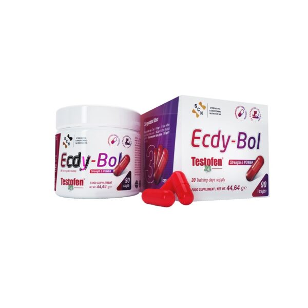 Testosterone & strength booster Ecdy-Bol 90 Vcaps image by S-C-Nutrition.