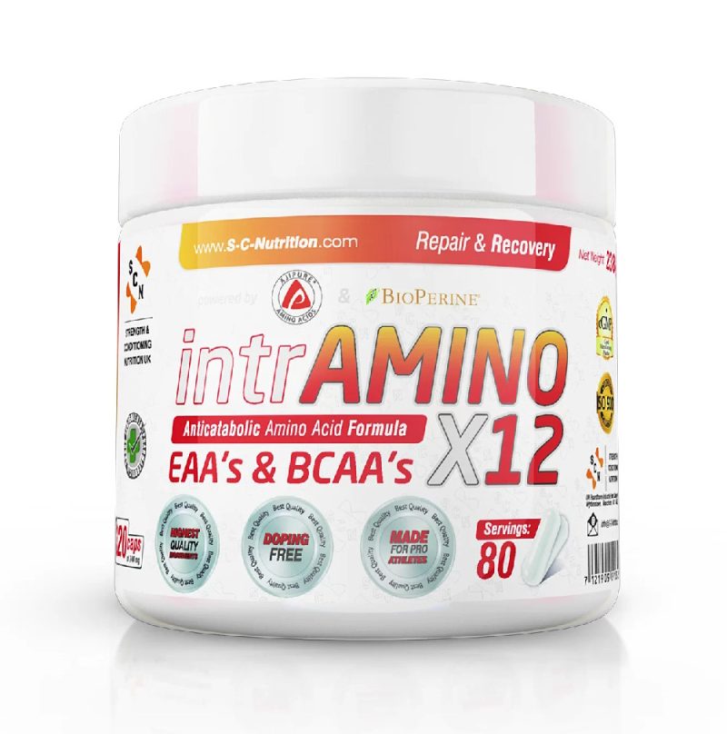 Amino acid formula-IntrAminos x12 image by S-C-Nutrition.