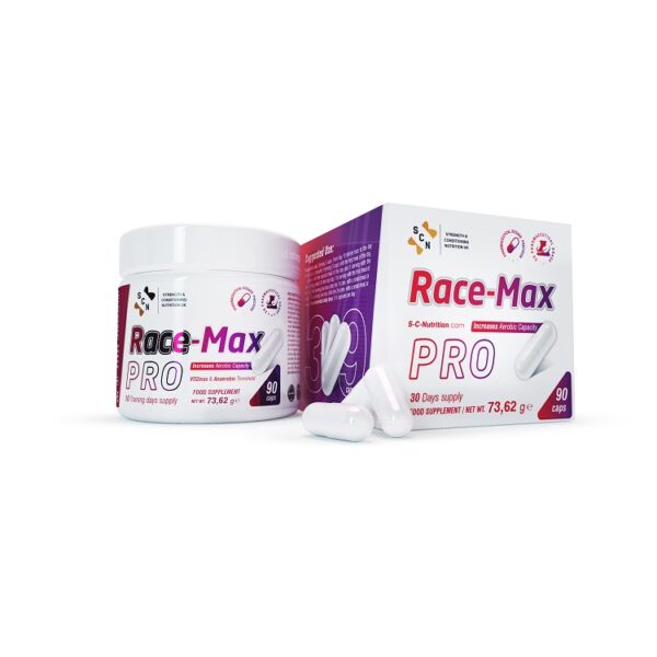 Pre-race performance & VO2Max enhancer Race Max Pro image by S-C-Nutrition.
