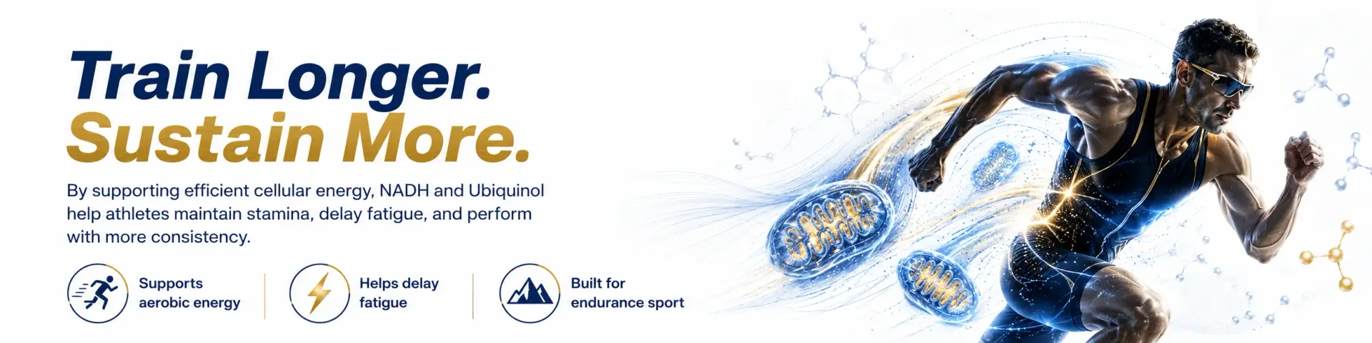 Mitochondrial Activator¹⁴ – Mitochondria & Cellular Energy Formula 4 Athlete promoting endurance and energy.