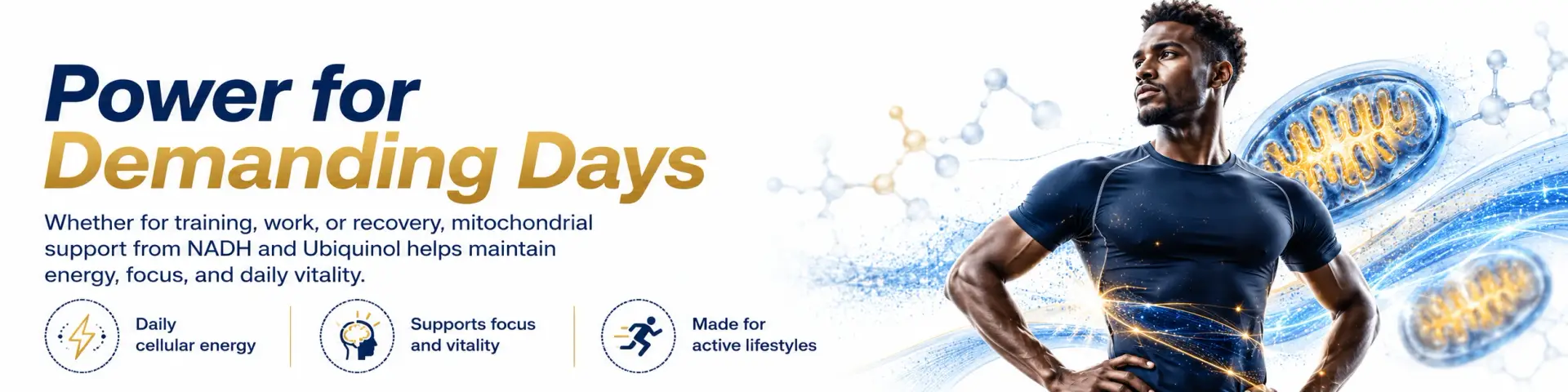 Mitochondrial Activator¹⁴ – Mitochondria & Cellular Energy Formula 3 Mitochondrial support for active lifestyles.